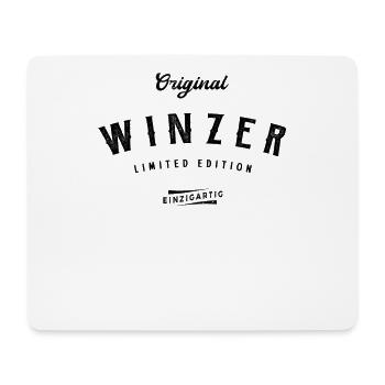 Winzer Limited Edition - Mousepad (Querformat) - Weiß - Vorne