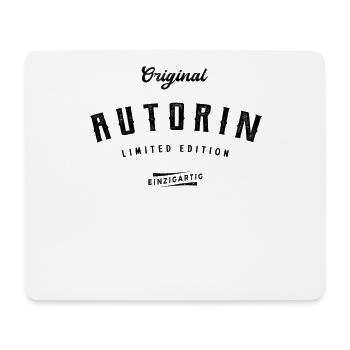 Autorin Limited Edition Autoren - Mousepad (Querformat) - Weiß - Vorne