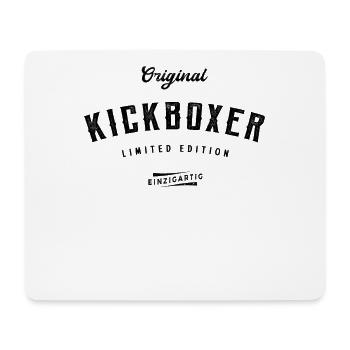 Kickboxer Limited Edition Kickboxen - Mousepad (Querformat) - Weiß - Vorne