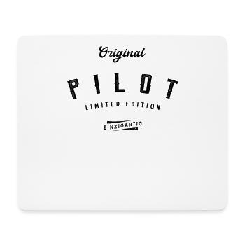 Pilot Limited Edition Lustiges Piloten - Mousepad (Querformat) - Weiß - Vorne