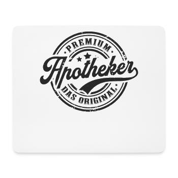 Apotheker Original Apotheke Lustiges Apothekerin - Mousepad (Querformat) - Weiß - Vorne
