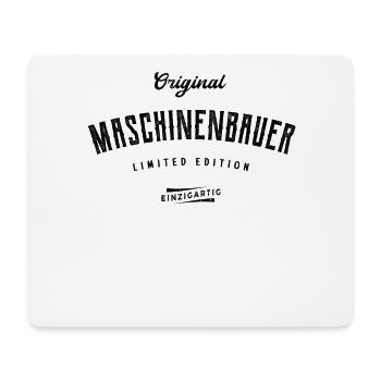 Maschinenbauer Limited Edition Maschinenbau - Mousepad (Querformat) - Weiß - Vorne
