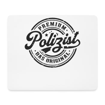Polizist Original Polizisten Lustiges Polizei - Mousepad (Querformat) - Weiß - Vorne