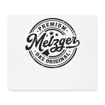 Metzger Original Metzgerei Lustiges Fleischer - Mousepad (Querformat) - Weiß - Vorne