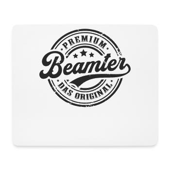 Beamter Original Beamtin Stadtverwaltung - Mousepad (Querformat) - Weiß - Vorne