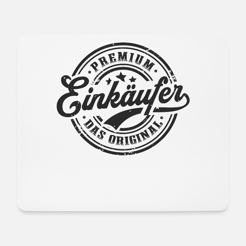 Einkäufer Original Beruf Lustiges Einkauf - Mousepad (Querformat) - Weiß