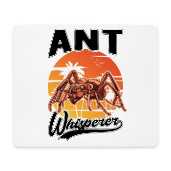 Ameisen Flüsterer Ameisenhaufen Ant Whisperer - Mousepad (Querformat) - Weiß - Vorne