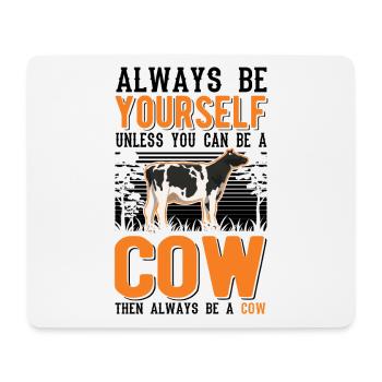 Cow Gift Farmer Cattle Breeder Cows - Mouse Pad (horizontal) - white - Front