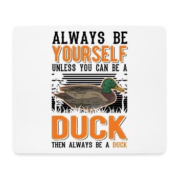 Duck Gift Duck Duck Breeder - Mouse Pad (horizontal) - white - Front