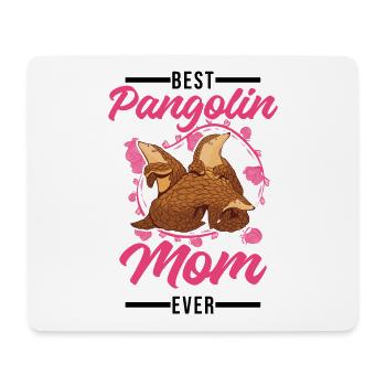 Best Pangolin Mom Ever Pangolin Mama - Mousepad (Querformat) - Weiß - Vorne