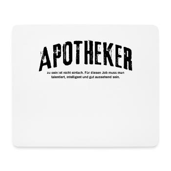 Apotheker zu sein ist nicht einfach Lustiges - Mousepad (Querformat) - Weiß - Vorne