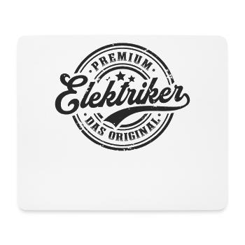 Elektriker Original - Mousepad (Querformat) - Weiß - Vorne