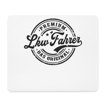 LKW Fahrer Original Trucker Lustiges LKW - Mousepad (Querformat) - Weiß - Vorne