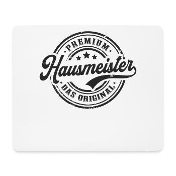 Hausmeister Original Lustig Facility Manager - Mousepad (Querformat) - Weiß - Vorne