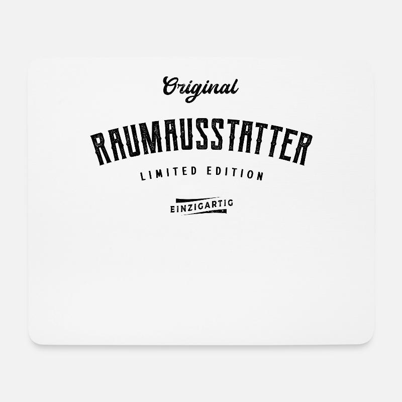 Raumausstatter Limited Edition Raumausstattung - Mousepad (Querformat) - Weiß