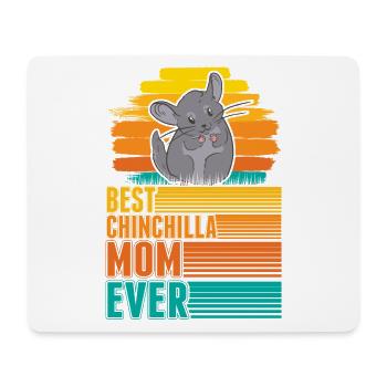 Meilleure maman chinchilla jamais Chinchilla Mama - Tapis de souris (format paysage) - blanc - Devant
