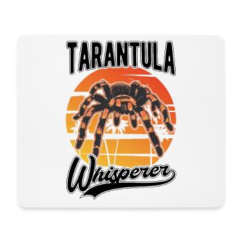 Tarantel Flüsterer Tarantula Whisperer - Mousepad (Querformat) - Weiß - Vorne