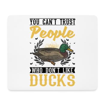 Duck Gift Duck Duck Breeder - Mouse Pad (horizontal) - white - Front