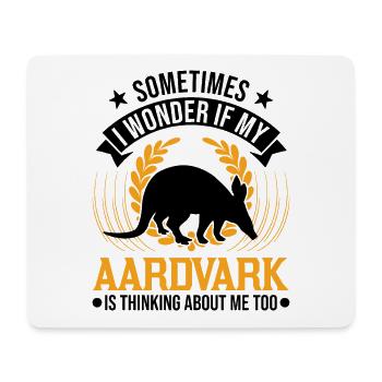 Aardvark Gift Aardvark - Mouse Pad (horizontal) - white - Front
