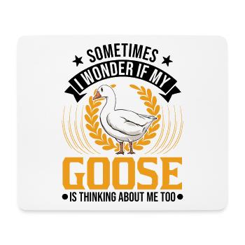 Geese Gift Goose Farmer Goose Goose - Mouse Pad (horizontal) - white - Front
