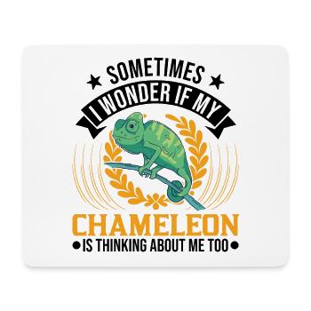 Chameleon Gift Chameleon - Mouse Pad (horizontal) - white - Front