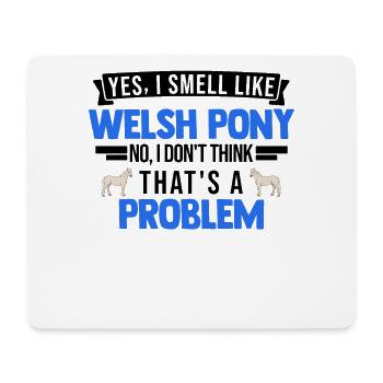 Welsh Pony Geruch Welsh Pferd - Mousepad (Querformat) - Weiß - Vorne