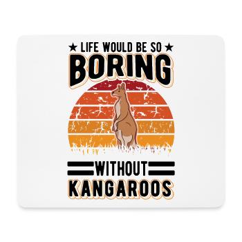 Australian Kangaroo Australia Kangaroo - Mouse Pad (horizontal) - white - Front