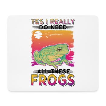 Frog Gift Tree Frog - Mouse Pad (horizontal) - white - Front