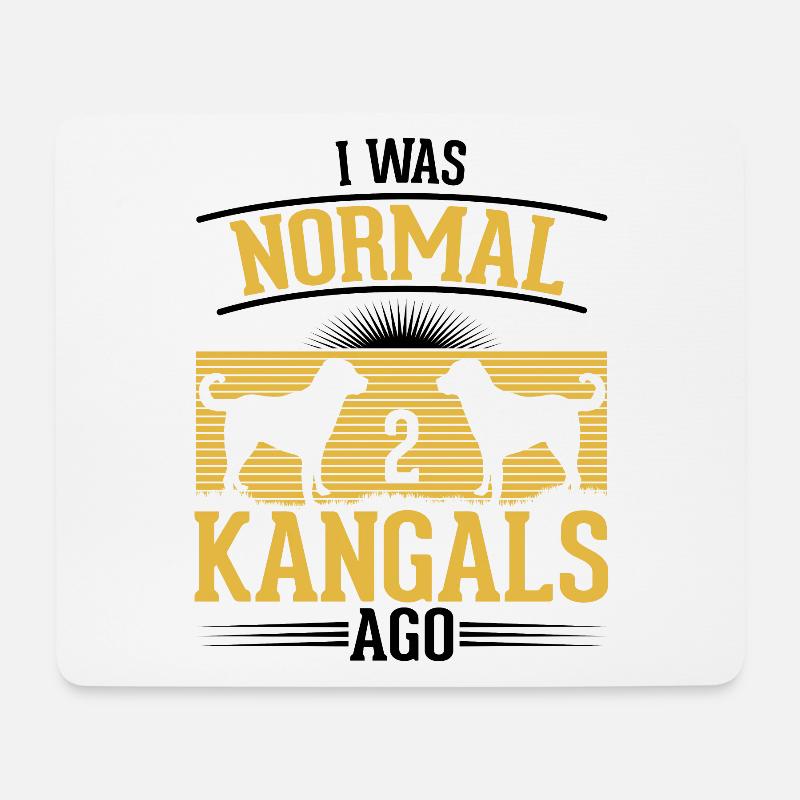 Kangal Anatolischer Hirtenhund Karabasch - Mousepad (Querformat) - Weiß