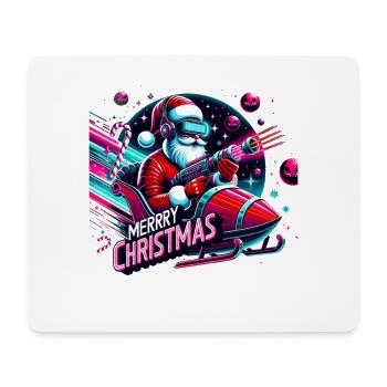 Merry Christmas Christmas Santa Claus - Mouse Pad (horizontal) - white - Front