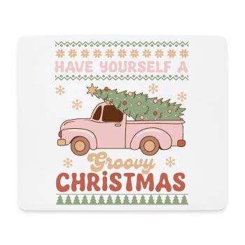 Ugly Christmas Sweater - Mouse Pad (horizontal) - white - Front