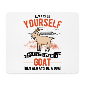 Goats Gift Goat Host Goat - Mouse Pad (horizontal) - white - Front