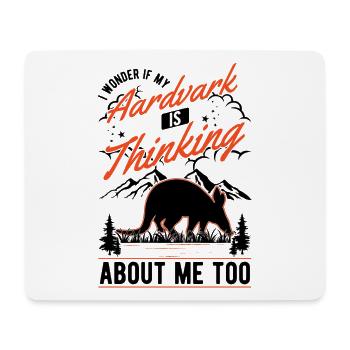 Aardvark Gift Aardvark - Mouse Pad (horizontal) - white - Front