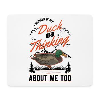 Duck Lover Gift Duck Breeder - Mouse Pad (horizontal) - white - Front