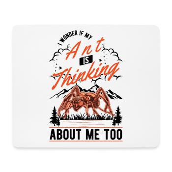 Ants, Ant Farm, Anthill, Fire Ants - Mouse Pad (horizontal) - white - Front