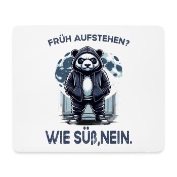 I hate people morning grouch in the office funny - Mouse Pad (horizontal) - white - Front