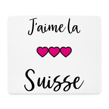 SWITZERLAND. HUMOR. COUNTRY. FLAG. GENEVA. LAUSANNE - Mouse Pad (horizontal) - white - Front