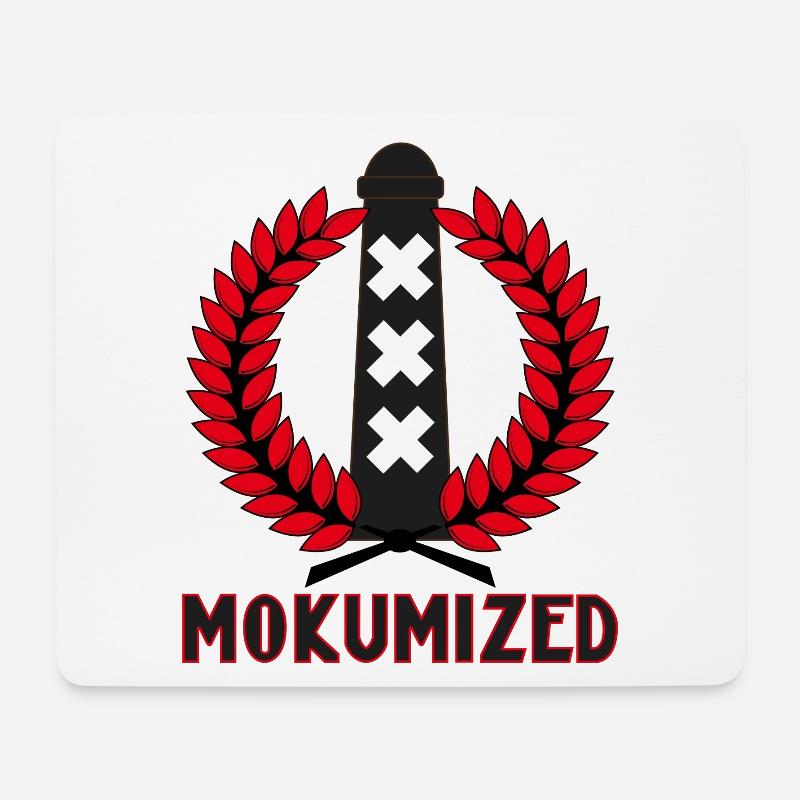 Mokumisiert - Mousepad (Querformat) - Weiß