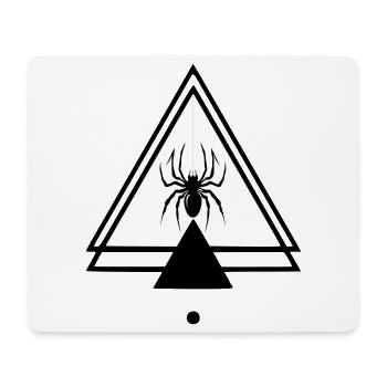 Spinne - Mousepad (Querformat) - Weiß - Vorne