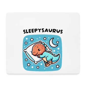 Sleepysaurus Official Sleep Outfit Sleep Shirt - Mouse Pad (horizontal) - white - Front