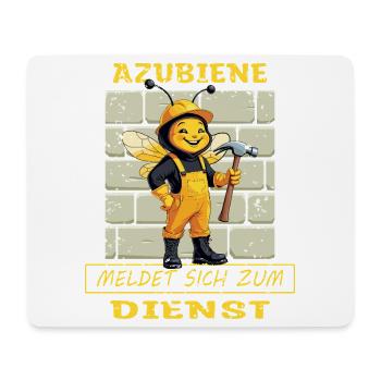Trainee craftswoman - Mouse Pad (horizontal) - white - Front
