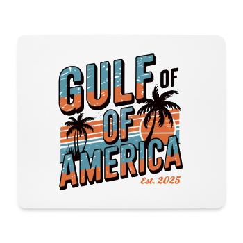 Gulf of America Retro Vibes 2025 - Mouse Pad (horizontal) - white - Front