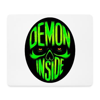 Demon inside - Mousepad (Querformat) - Weiß - Vorne