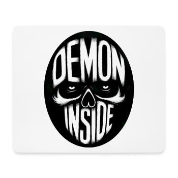 Demon inside - Mousepad (Querformat) - Weiß - Vorne