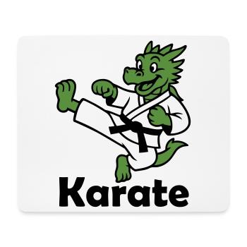 Karate Dragon - Mouse Pad (horizontal) - white - Front