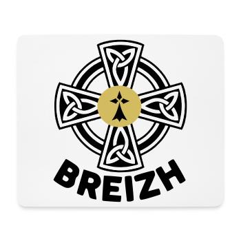 Breizh (Bretagne) - Mousepad (Querformat) - Weiß - Vorne