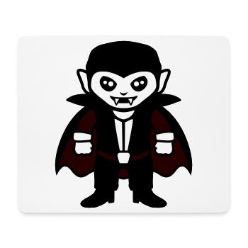 Süßer Vampir böses Dracula Kostüm für Halloween - Mousepad (Querformat) - Weiß - Vorne