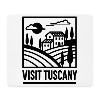Visit Tuscany - Mouse Pad (horizontal) - white - Front