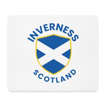 Inverness Scottish Shield - Mouse Pad (horizontal) - white - Front