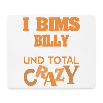 first name Billy - Mouse Pad (horizontal) - white - Front